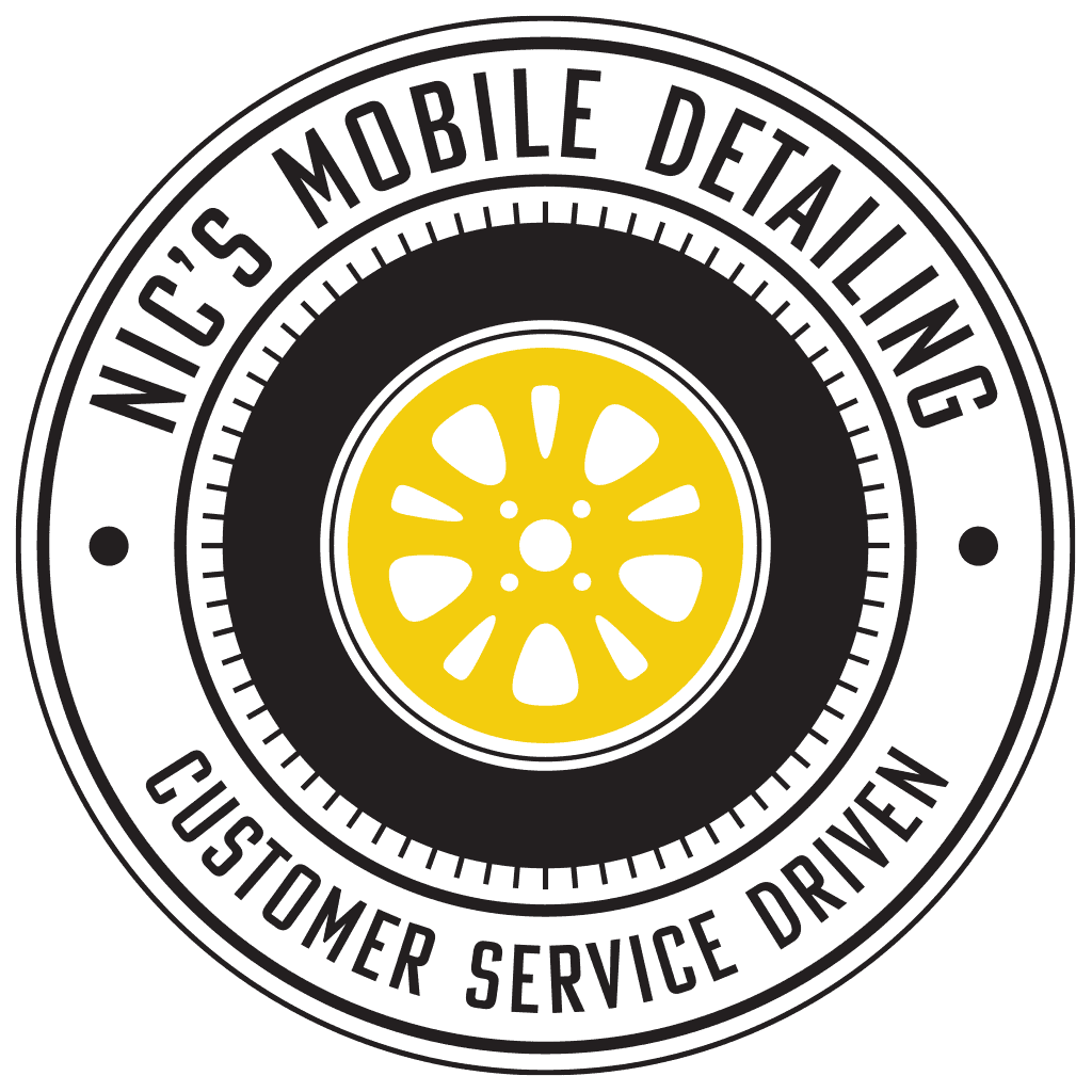 NMD Gold Nic's Mobile Detailing Gold Detail logo